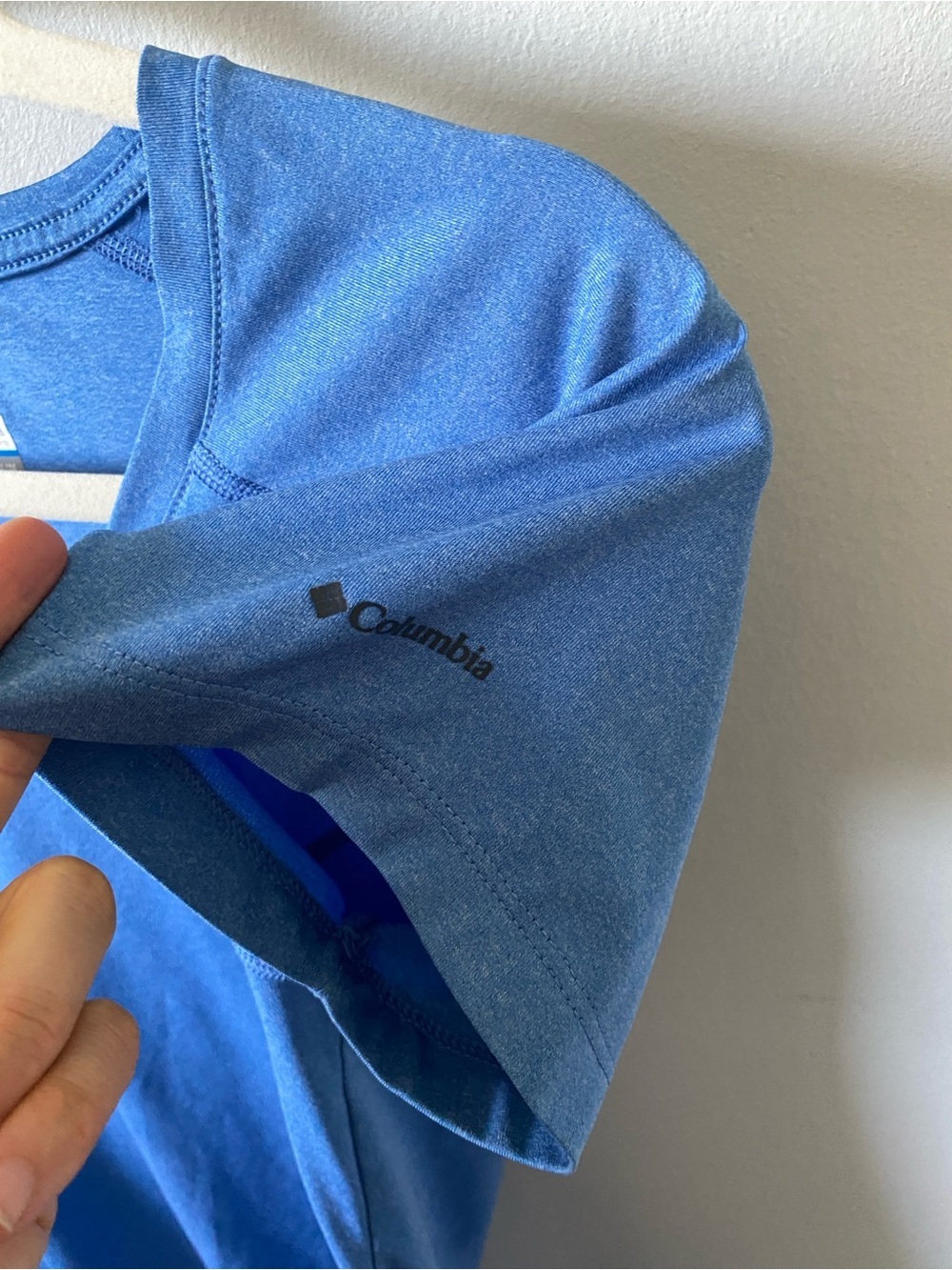 COLUMBIA Blue Short Sleeve Activewear t-shirt M - Picture 3 of 8